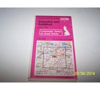 Aldershot, Guildford and Surrounding Area (Sheet 186) (OS Landranger Map)