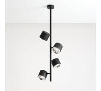 ALDEX Ceiling spotlight 1047PL_L2, 4-bulb, black