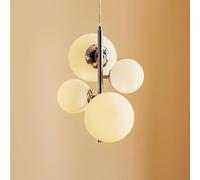 ALDEX Dione pendant light, 4-bulb, chrome