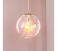 ALDEX Hanging light 562, clear glass, cap/canopy chrome