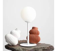 ALDEX Joel table lamp, height 35 cm, white