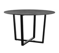 aldgate large wooden dining table in anthracite