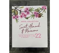Aldi Hotel Collection Melter, Wax Melts & Tealights Burner Set (Sweet Almond & Macaroon No 22)