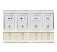 Aldi| Hotel Collection | No.1 Lime,Basil & Mandarin Wax Melts | 6 x 12g| [Pack of 4],