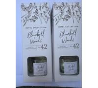 Aldi Hotel Collection Reed Diffuser, Bluebell Woods No 42, 100ml, Pack of 2