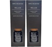 Aldi | Hotel Collection - Relax [Bergamot + Lavender + Patchouli] Scented Reed Diffuser | 100ml [TWIN PACK]