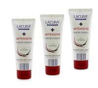 Aldi Lacura - Intensive Hand Cream | With Glycerin | Relieves Dry Hands | 75mL [x3] [Packaging may Vary]