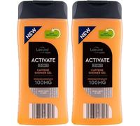 Aldi- Lācurā Men - 3 - in -1 Caffeine Shower Gel 100mg | Body, Face & Hair | 300ml [TWIN PACK]