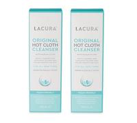 Aldi Lacura - Original Hot Cloth Cleanser with Muslin Cloth | For all Skin Types | 200mL [x2]