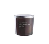 Aldi - Luxury XL 3 Wick Rose,Rhubarb & Musk Scented Candle - 600g