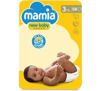 ALDI Mamia 2 X Ultra Dry Nappies, Size 3 - (58 Pack)