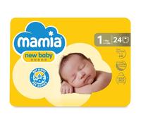 ALDI Mamia Newborn Nappies, Size 1, (24 Nappies) Ultra Dry Air System
