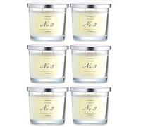 Aldi No 3 Pomegranate Luxury Fragranced Candle | 290g x 6 Pack | 2 Wicks