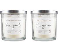 Aldi | Pomegranate Scented Candle - No.3 | 335g×2 [Twin Pack] Hotel Collection