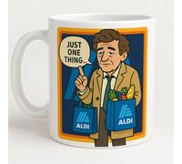 Aldi Shopper Columbo Lover Funny Novelty Gift Mug