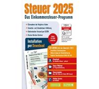 Aldi Steuer Software 2025 - Steuererklärung Steuerjahr 2025 Steuerprogramm 2025 - Neu und OVP (Installation per Download)