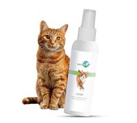 Aldivet Calming Spray for Cats - New Environments - Valerian - Support in Stress Situations - Relaxing - Training and Games - Comfort Reinforcement in New Spaces - Antistress - 125 ML