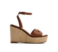 ALDO Women's Comfortable Brown Wedge Sandals Carrabririel | Women's Shoes 6 Brown