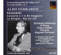 Aldo Ferraresi plays Paganini: Concerto No. 1 / Le Streghe - Nel cor piu