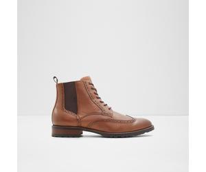 ALDO Men's Brown Lace Up Boots Salinger | Men's Shoes 6.5 Brown