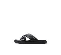 ALDO Men's Mario Flat Sandal, Black, 9 UK