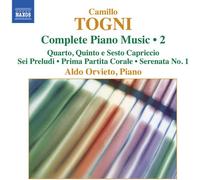 Aldo Orvieto - Togni: Complete Piano Music Vol. 2
