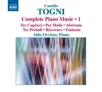 Aldo Orvieto – Togni: Complete Piano Music Vol 1 – NAXOS