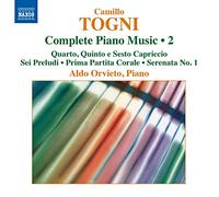 Aldo Orvieto - Togni: Complete Piano Music Vol. 2