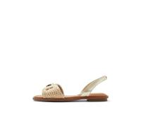 Aldo Women's Agreinwan Flat Sandal, Gold, 6 UK