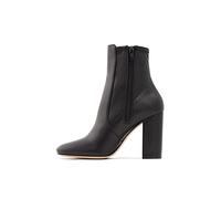 ALDO Women's Aurella Ankle Boot, Black Synthetic Smooth, 7 UK