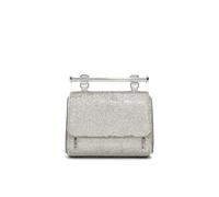 ALDO Women's Blingchic Top Handle Bag, Silver, Small