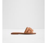 ALDO Women's Brown Flat Sandals Elenaa | Women's Shoes 8 Brown