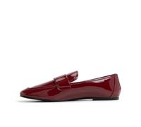 ALDO Women's Charlii Loafer, Dark Red, 4 UK