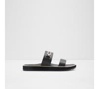 ALDO Women's Comfortable Black Beach Sandals Lagoon | Women's Shoes 6 Black