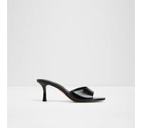 ALDO Women's Comfortable Black Heeled Sandals Annaberaen | Women's Shoes 7 Black