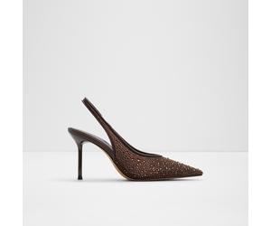 ALDO Women's Comfortable Brown Heeled Shoes Mera | Women's Shoes 5 Brown