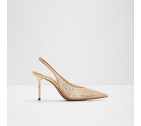 ALDO Women's Comfortable Gold Heeled Shoes Mera | Women's Shoes 5 Gold
