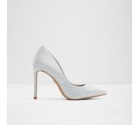 ALDO Women's Comfortable Silver Heeled Shoes Stessy2.0 | Women's Shoes 7 Silver