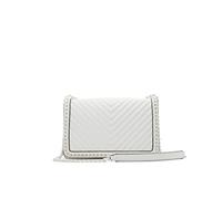 ALDO Women's Greenwald Crossbody Shoulder Bag, White Overflow, One Size