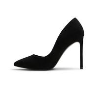 ALDO Womens Lala, Black Nubuck, 6