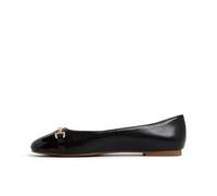 Aldo Women's Leanne Ballet Flat, Black/Black, 6 UK