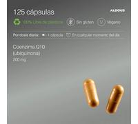 Aldous Coenzyme Q10 200mg Energy And Fatigue Reduction Antioxidant Anti-aging Supplement One Size