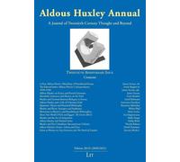 Aldous Huxley Annual: Volume 20/21 (2020/2021)
