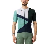 ALE(アレ) Men's Pragma Next Short Sleeve Cycling Jersey (Pack of 1) L Pine Green