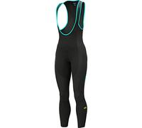 ALE' Alé Cycling Klimatik K-Wind Blizzard Women's Bib Trousers, Black, M