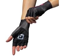ALE Cycling Gloves - Sunselect Summer Mitts - Fingerless, Black/Pink L17951518