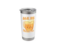 Ale Be Seeing You Funny Beer Pun Stainless Steel Insulated Tumbler