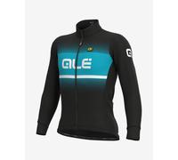 Alé Blend Long Sleeve Jersey Black Turquoise - XS
