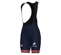 ALE British Cycling Official Prime Bib shorts Womens - Navy Blue - 2025 Team GB