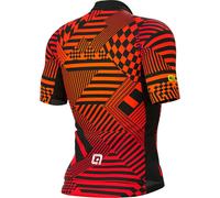 Ale Checker Short Sleeve Jersey L Red
